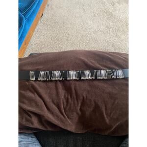 Hot topic safety pin belt, black. Size XS . New